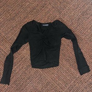 Brandy Melville Amara Black Long Sleeve